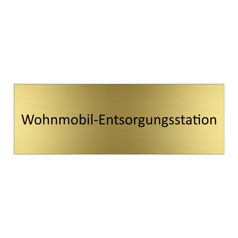 Wohnmobil-Entsorgungsstation