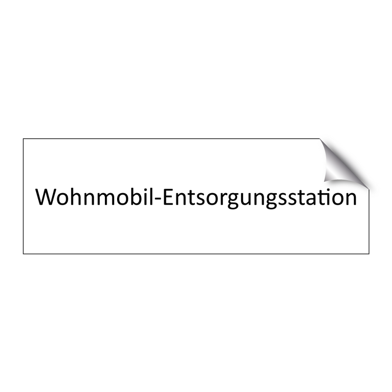 Wohnmobil-Entsorgungsstation