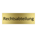 Rechtsabteilung