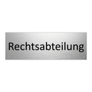 Rechtsabteilung
