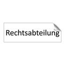 Rechtsabteilung