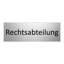 Rechtsabteilung