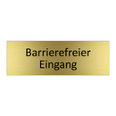 Barrierefreier Eingang