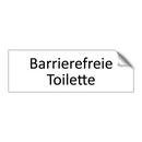 Barrierefreie Toilette