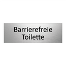 Barrierefreie Toilette