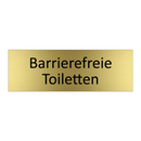 Barrierefreie Toiletten