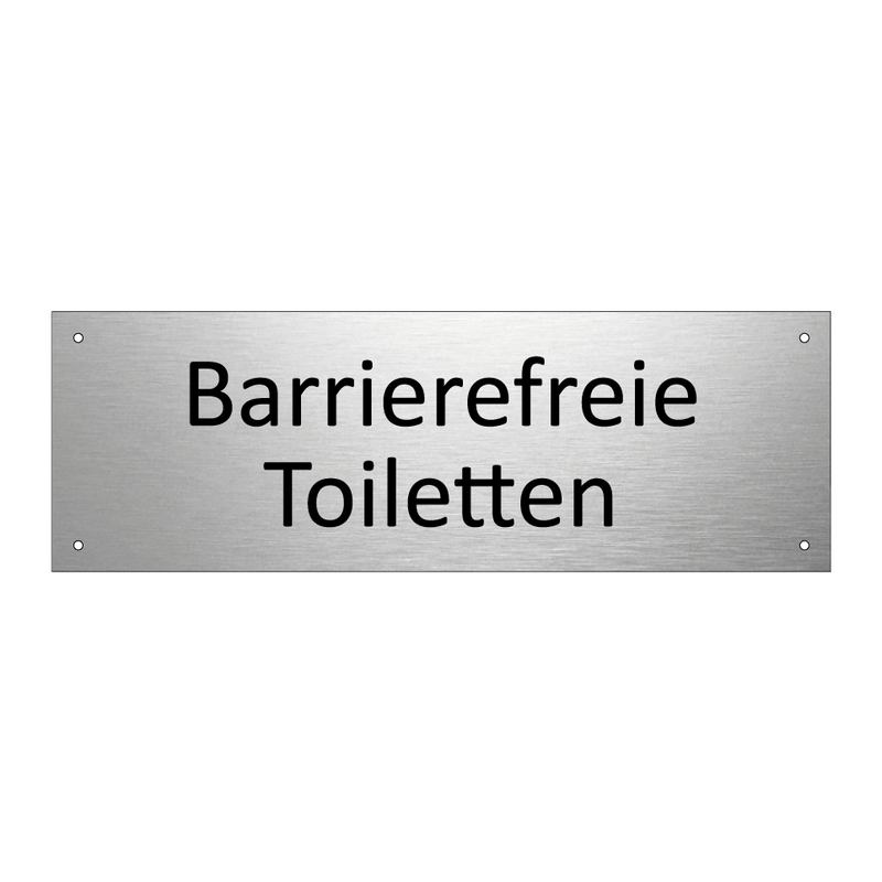 Barrierefreie Toiletten