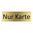 Nur Karte
