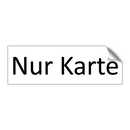 Nur Karte