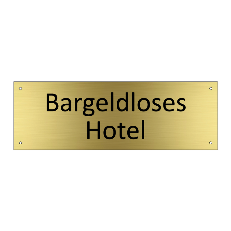 Bargeldloses Hotel