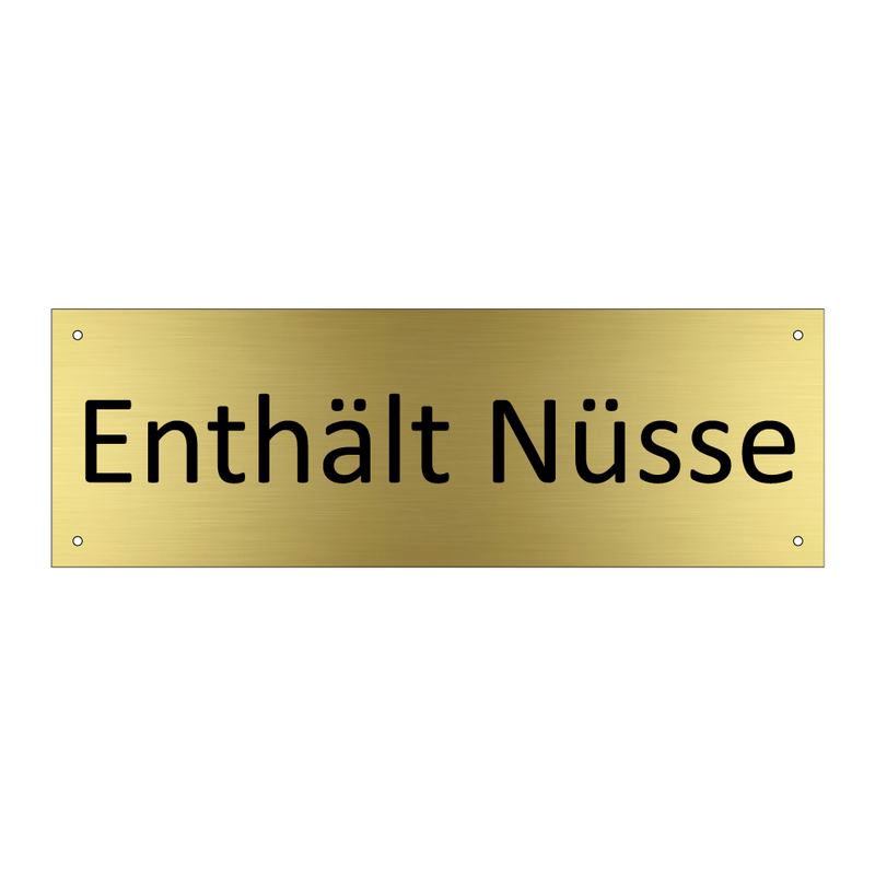 Enthält Nüsse