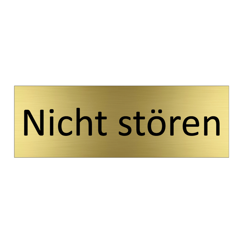 Nicht stören