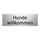 Hunde willkommen