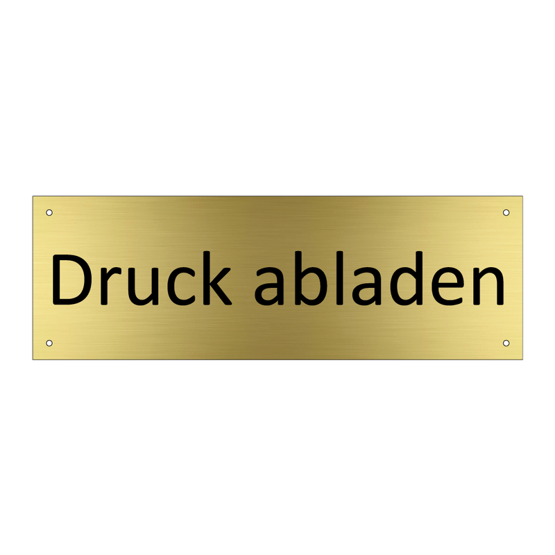 Druck abladen