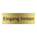 Eingang hinten