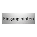 Eingang hinten