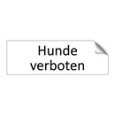Hunde verboten