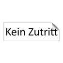 Kein Zutritt