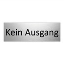 Kein Ausgang