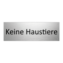 Keine Haustiere