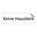 Keine Haustiere