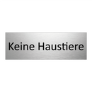Keine Haustiere