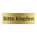 Bitte klopfen