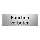 Rauchen verboten