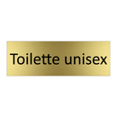 Toilette unisex