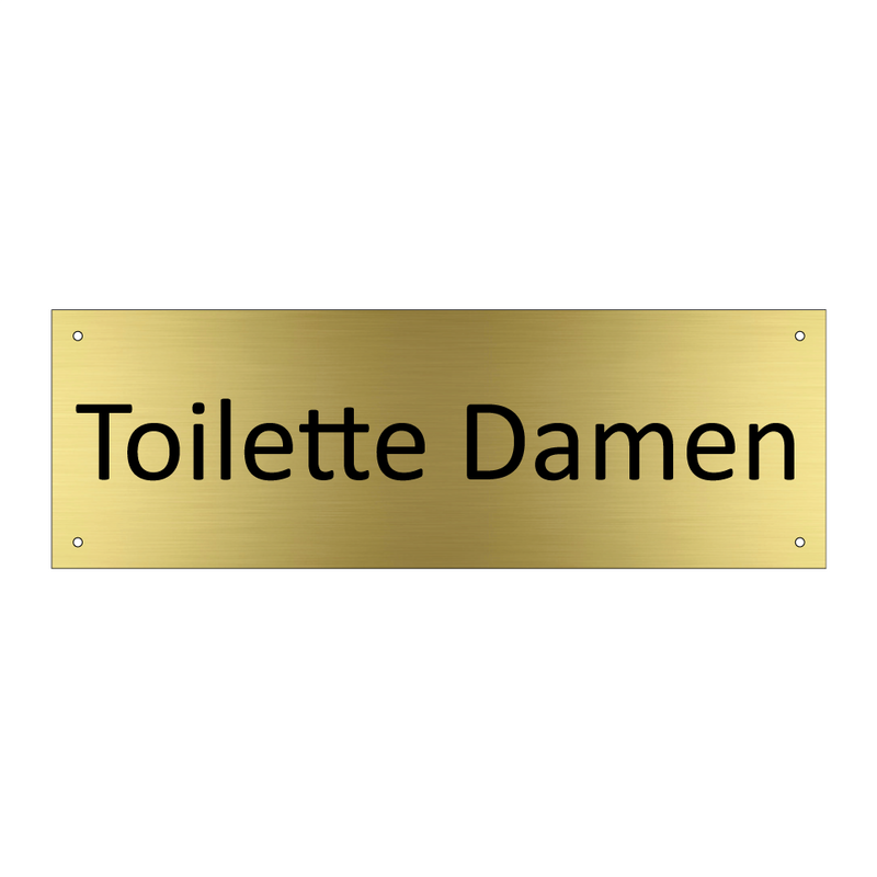 Toilette Damen