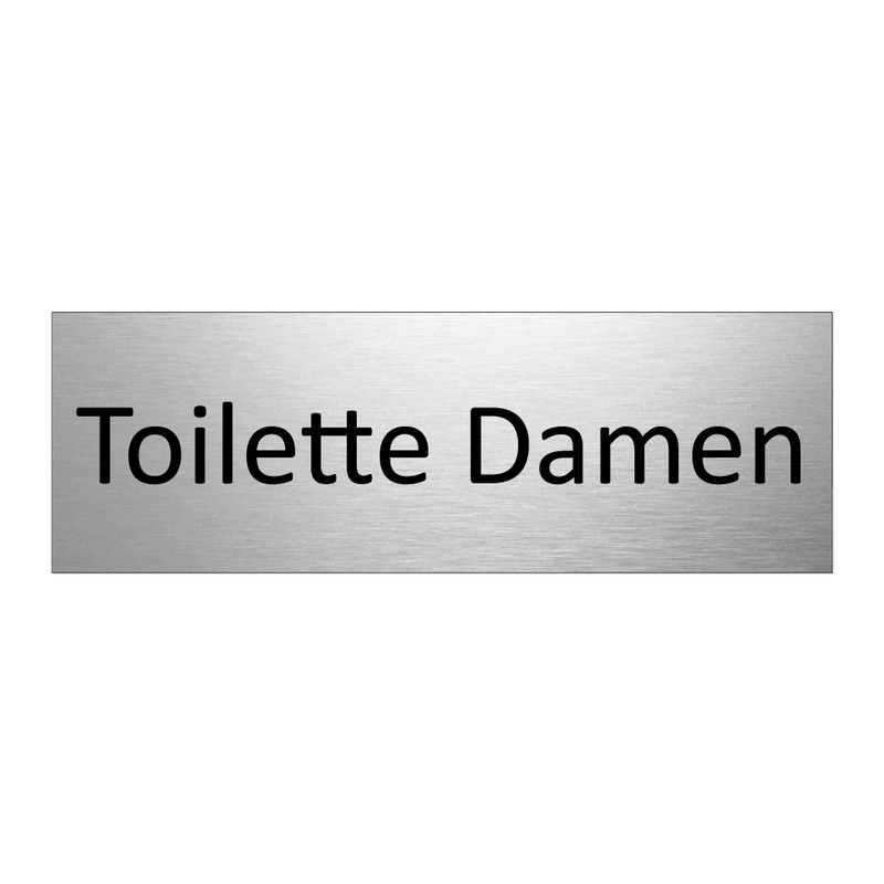 Toilette Damen