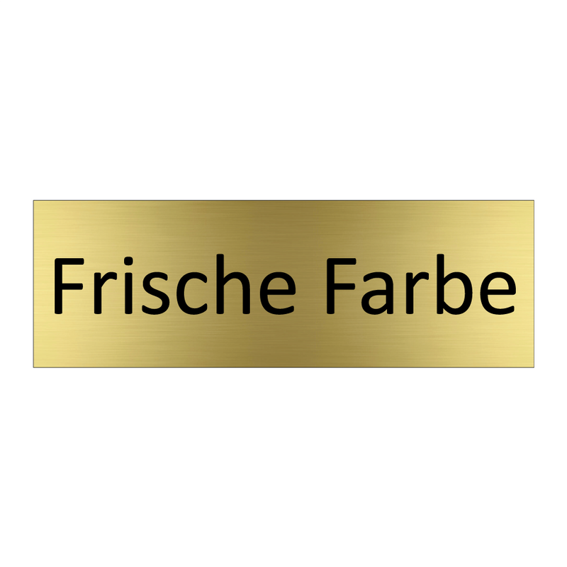 Frische Farbe