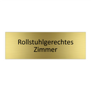 Rollstuhlgerechtes Zimmer