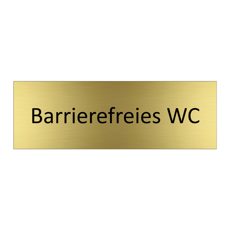 Barrierefreies WC