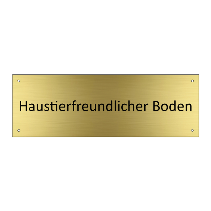 Haustierfreundlicher Boden