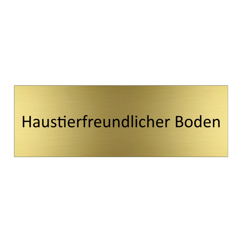 Haustierfreundlicher Boden