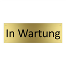In Wartung
