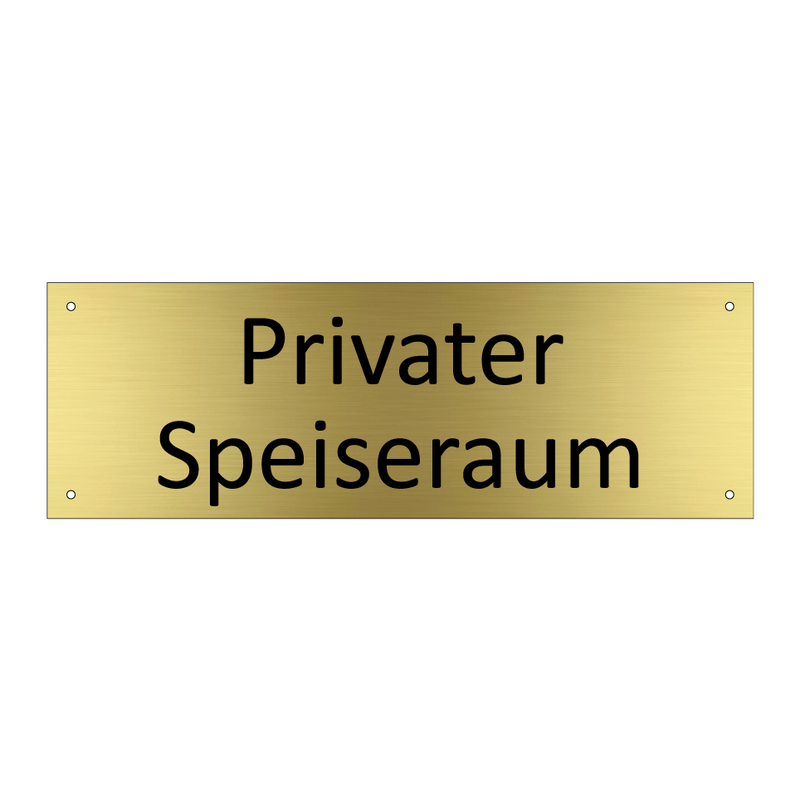 Privater Speiseraum