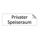 Privater Speiseraum