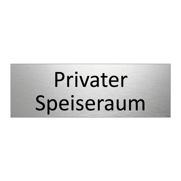 Privater Speiseraum