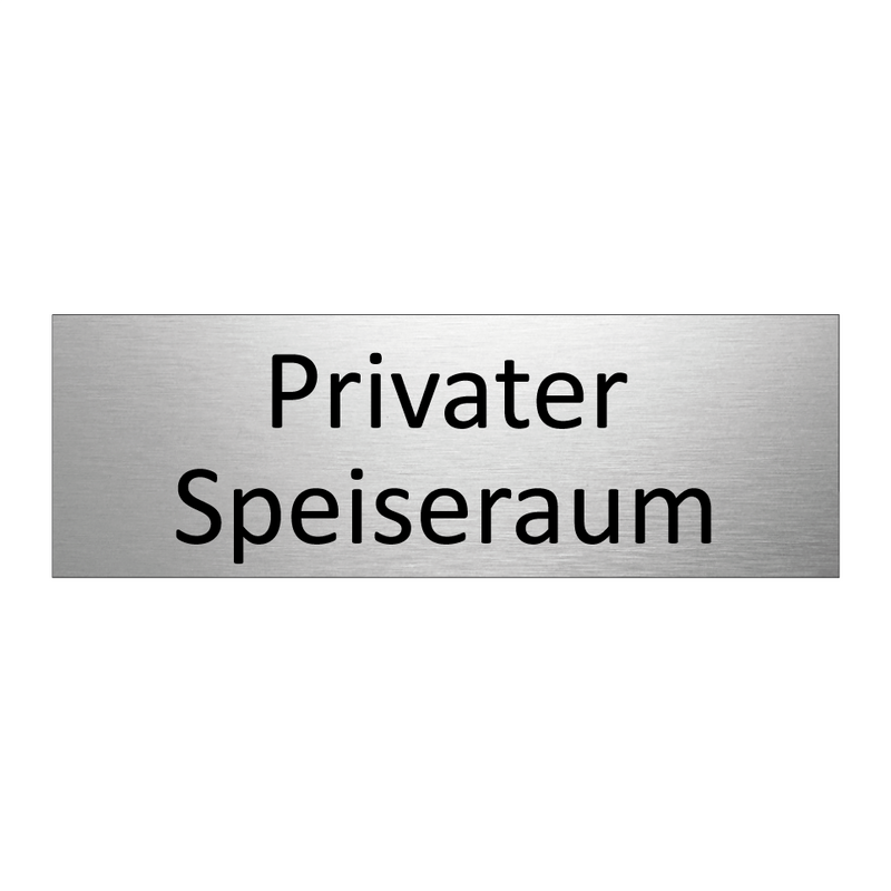 Privater Speiseraum
