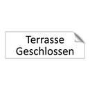 Terrasse Geschlossen
