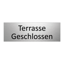 Terrasse Geschlossen