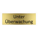Unter Überwachung