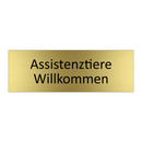Assistenztiere Willkommen