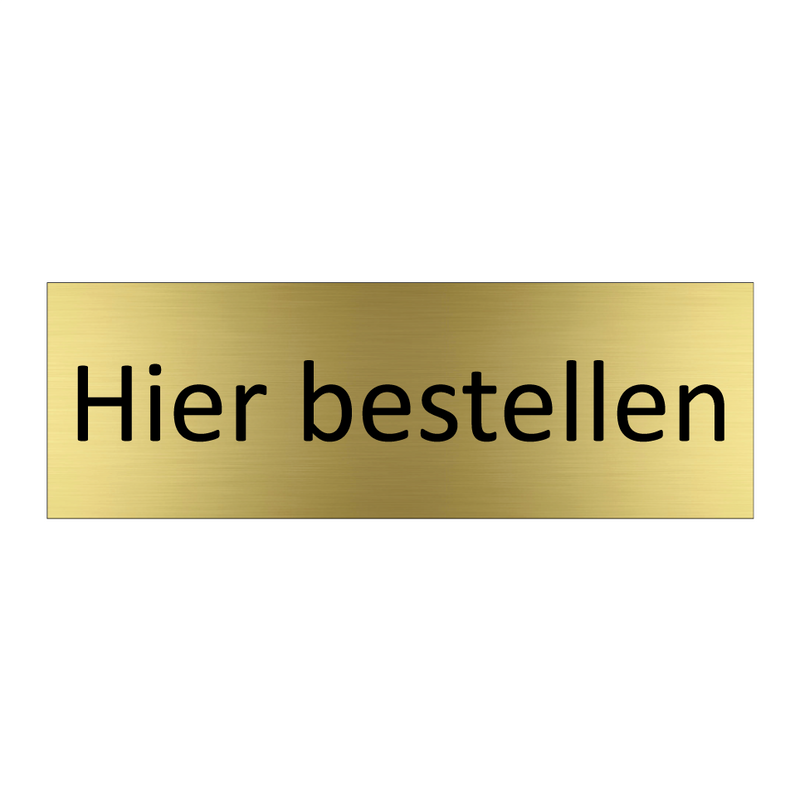 Hier bestellen