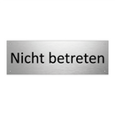Nicht betreten