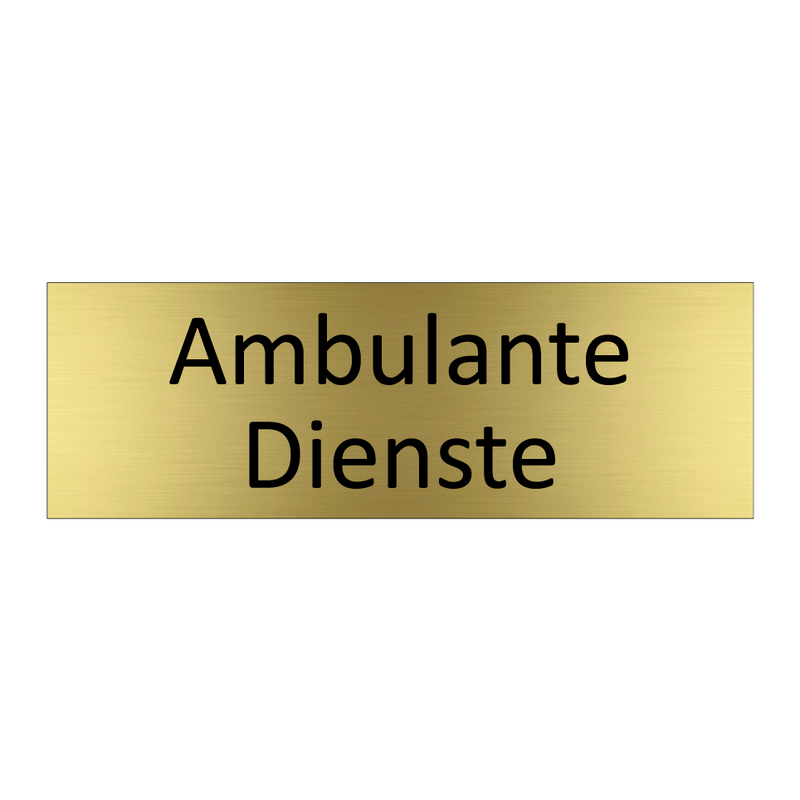 Ambulante Dienste