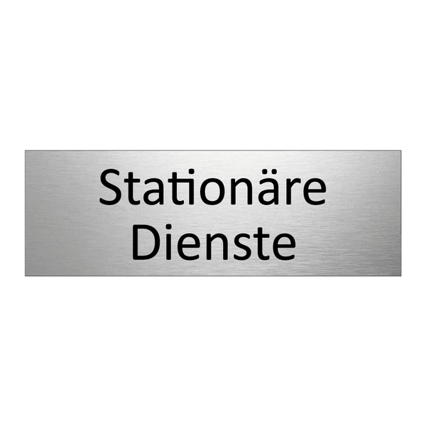 Stationäre Dienste