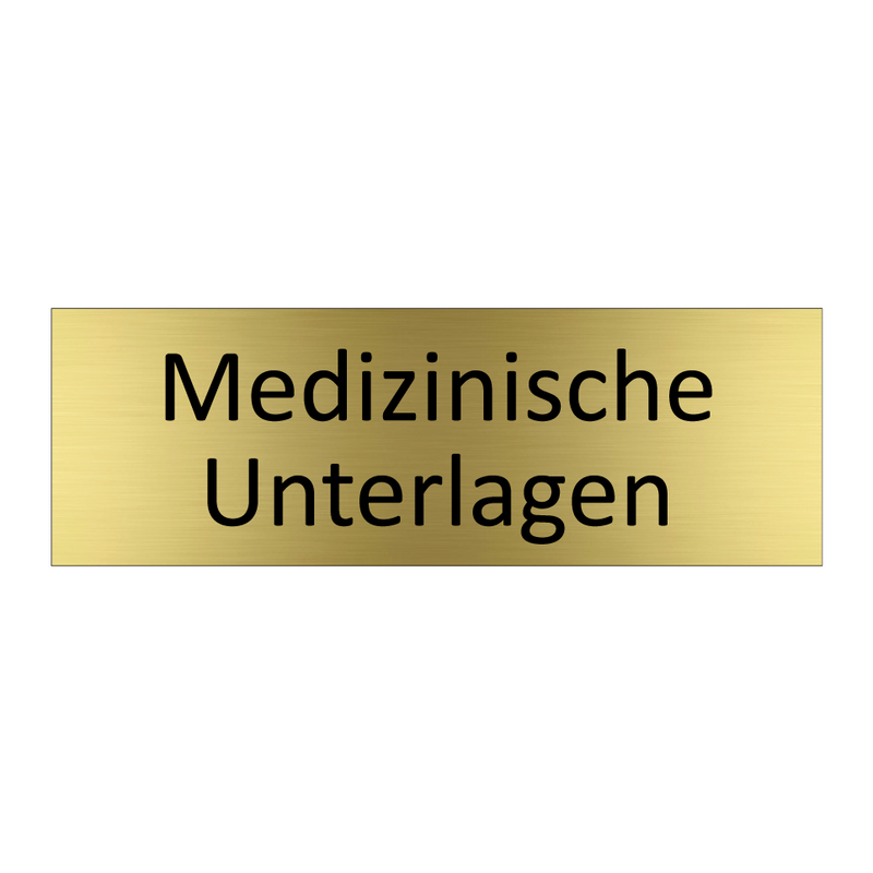 Medizinische Unterlagen